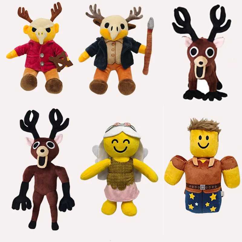 HOT sale 99 Nights In The Forest Deer Plush Toy Brown haired little man Stuffed Doll Pillow For Kid Christmas Gifts L251212OKOU-image-1098020441