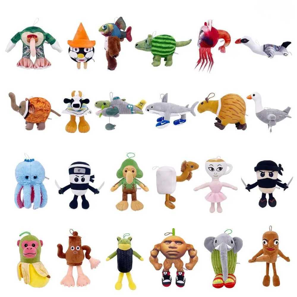 New Styles Tung Sahur Plush Adorable Home Decors Horror Game Plushie Cute Anime Stuffed Soft Toy L251212TJ5L-image-1098016958