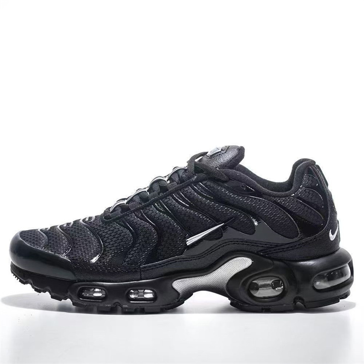 Hot sale With box tn tns plus sneakers men women designer running shoes durable trainers outdoor sports shoe comfortable runner black Dark Obsidian