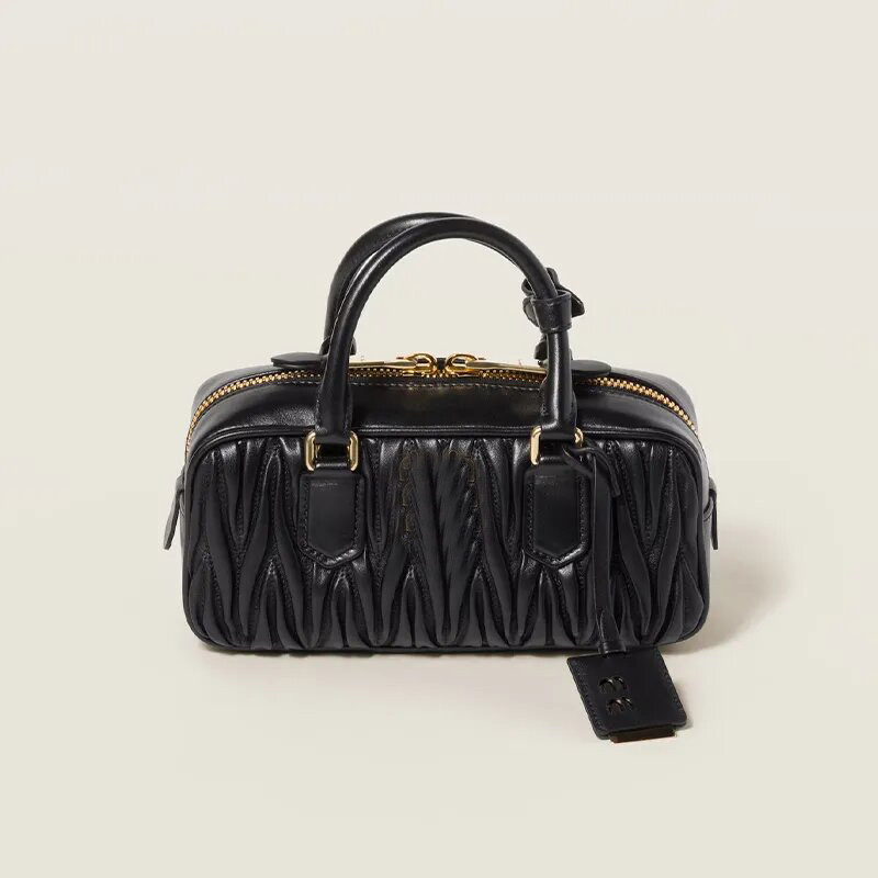 Luxury Bag Tote Bag Women Designer bag Suede Bag Women Sheepskin Shoulder Bags Aventure Bowling Bag Leather Crossbody Half Moon Handbag 10A shouder