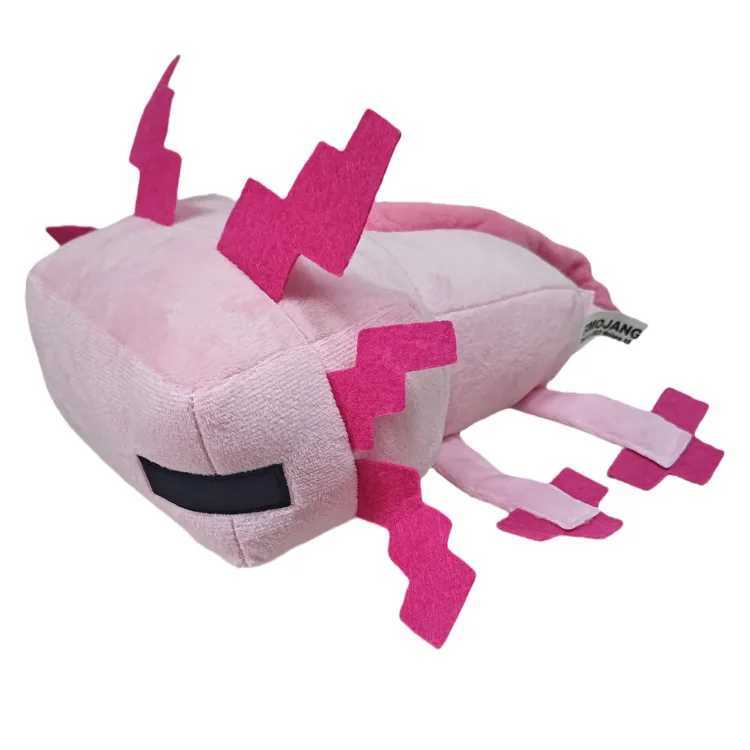 Axolotl Plush Toys Creeper Spider Enderman Wolf Bat Zombie Dragon Cartoon Plush Doll Stuffed Toys Gift for Children Kids L2512121NO6-image-1098030391