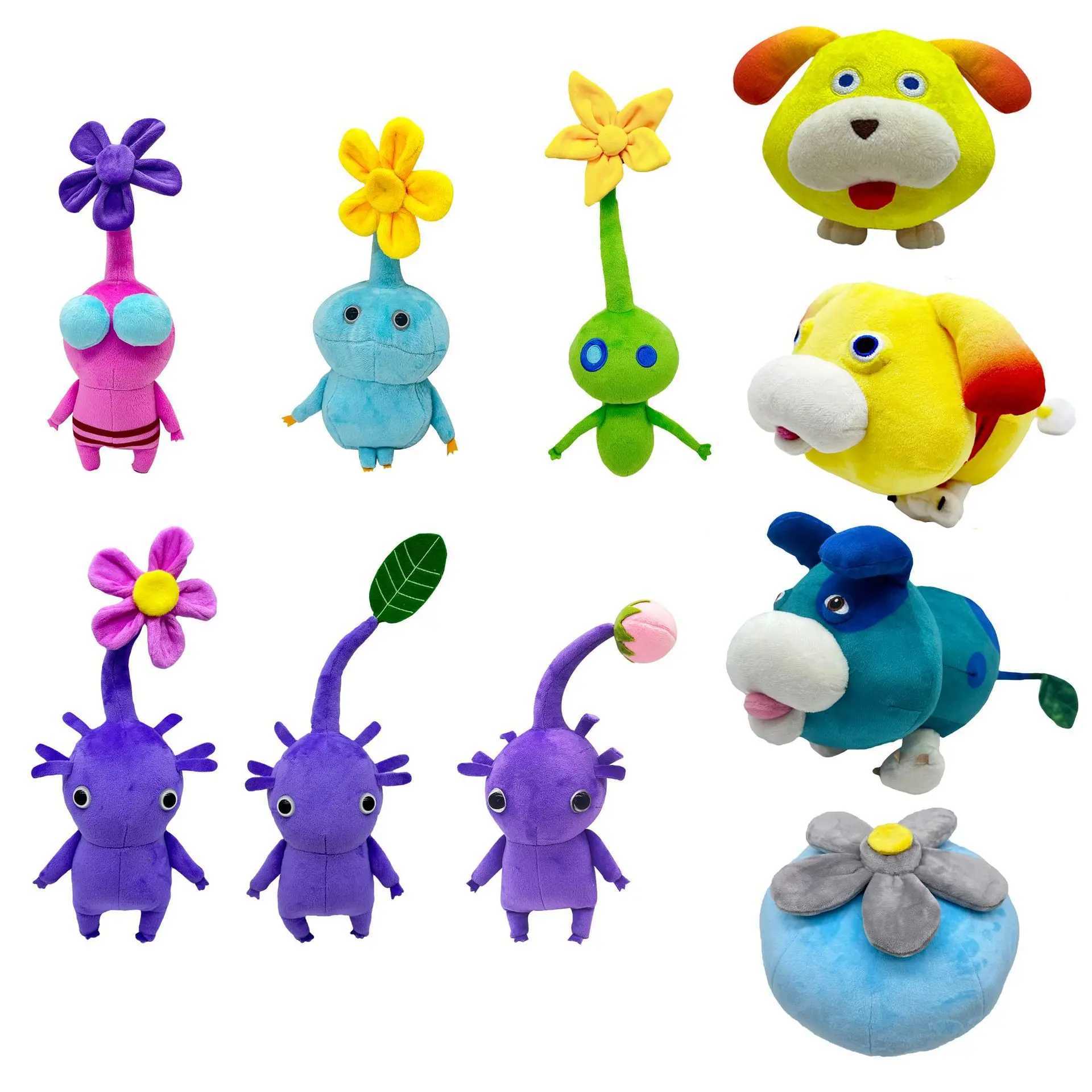Pikmin Ice and Oatchi Plush Adorable Plant Like Creatures for Fun and Collecting Soft Stuffed Figure Doll for Kids and Adults L251212PBF7-image-1098017773
