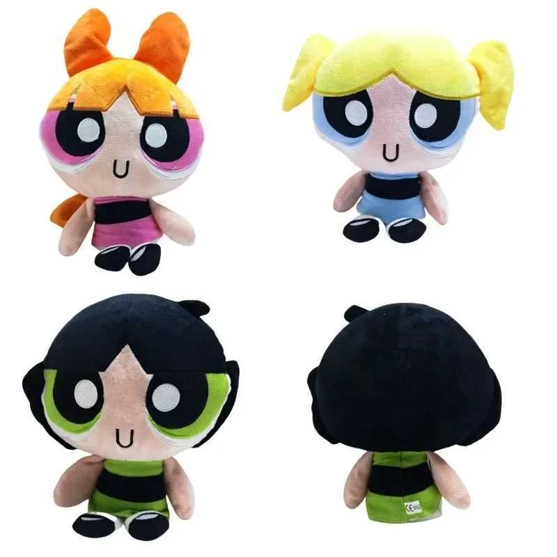 25 cm Anime PowerPuffs dessin animé filles jouets en peluche périphérique fleur bulles renoncule mignon décoratif L251212RMW5