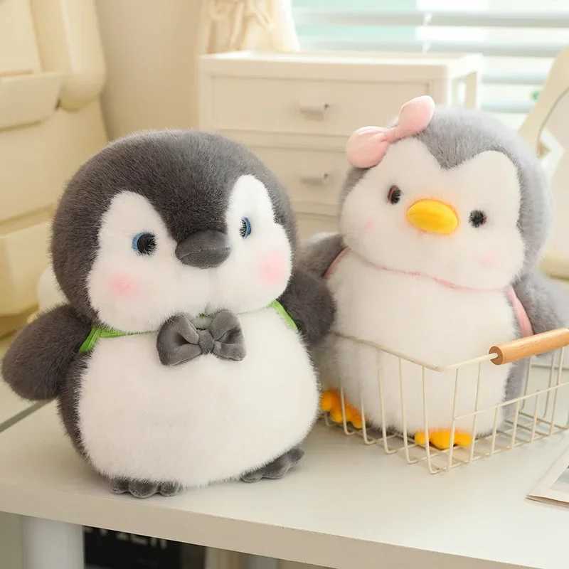 25/32cm Soft Fat Penguin Plush Toys Stuffed Cartoon Animal Couple Penguin Doll Lovely Kids Baby Girls Christmas Birthday Gift L251212EIEP-image-1098020858