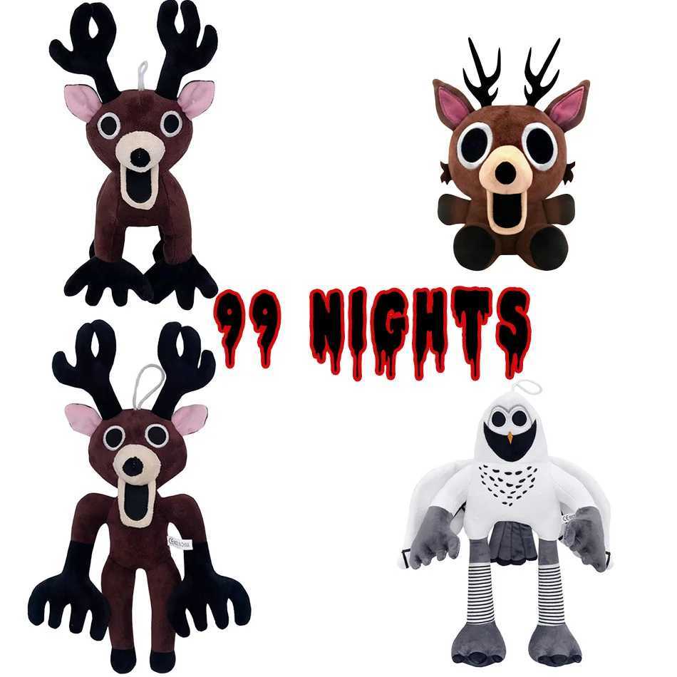 New MINISO In Stock 99 Nights Deer Plush Doll 99 Nights In The Forest Anime Peripherals Toy Halloween Christmas gifts L251212L1RM-image-1098023666