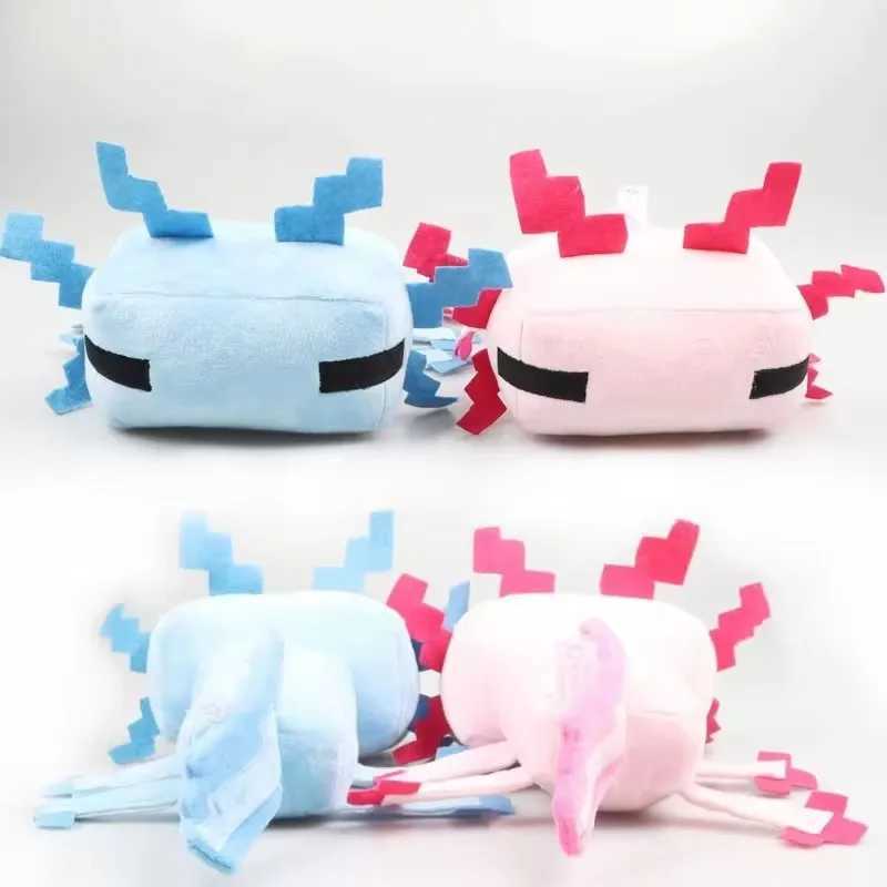 25cm Cute Stand Axolotl Stuffed Animal Plush Toy Pink Axolotl Plushie Pillow Doll Kids Birthday Gift Home Decoration L251212RL6L-image-1098019164
