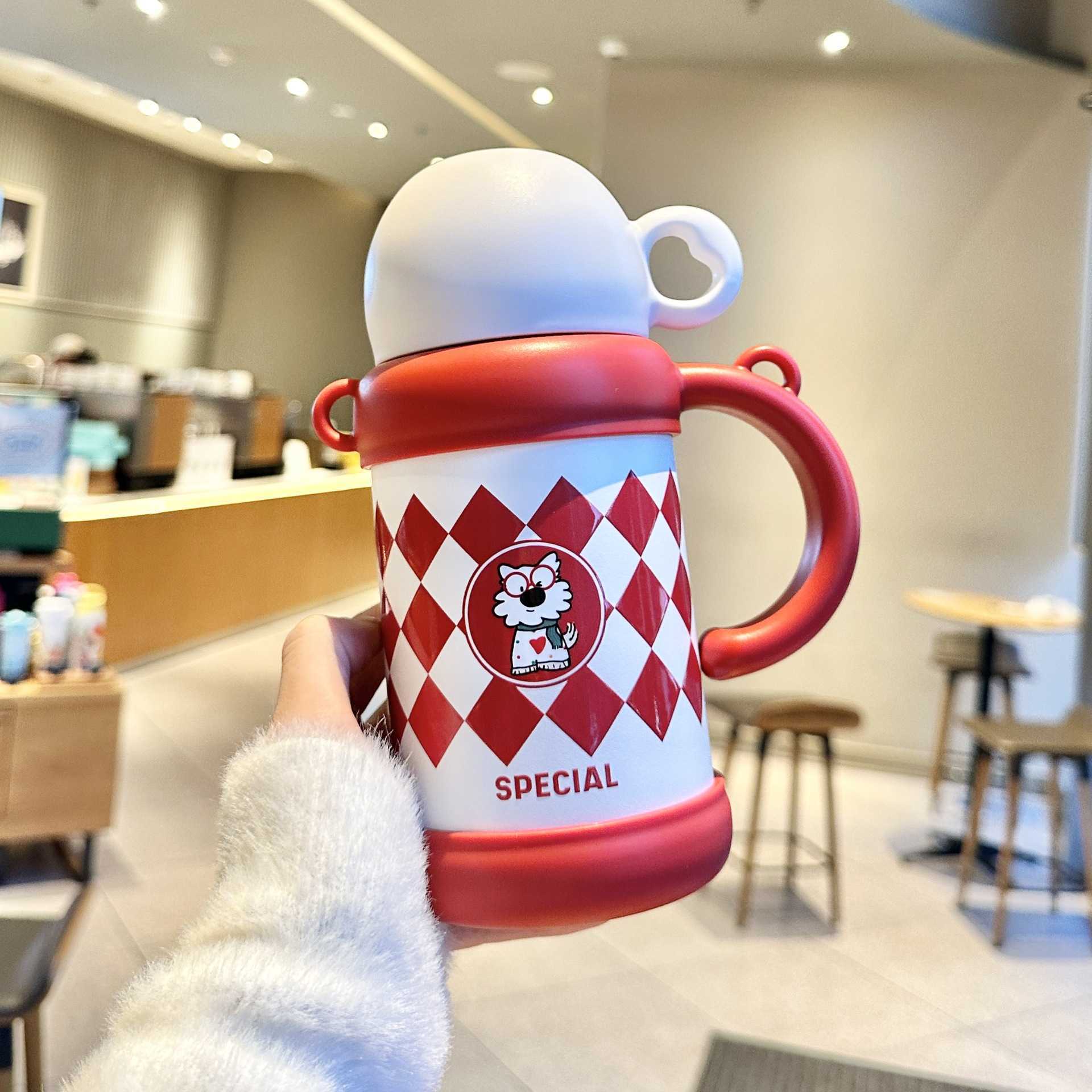 High-Value Childrens Insulated Cup for Girls 2025 New Kindergarten Straw Water Cup Elementary School Students Special Water Bottle L2512122QD2-image-1098050703
