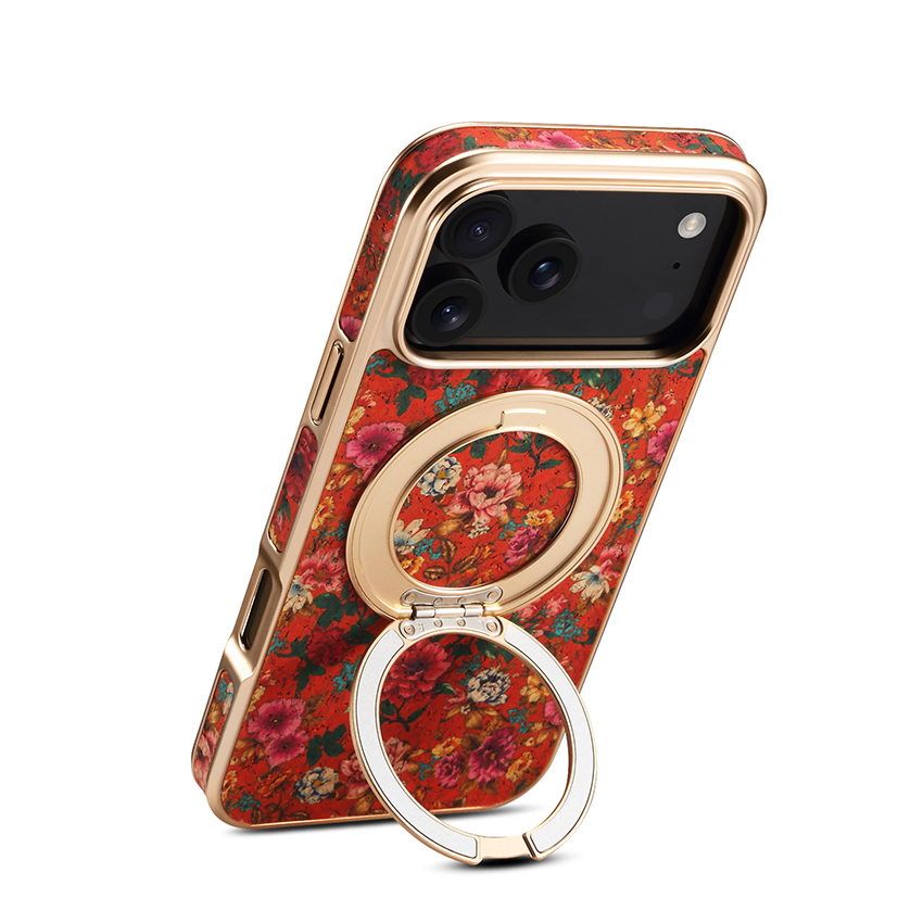 Étui de téléphone à support magnétique pour Iphone17 16 15 14 13 Pro Max Plus 16Promax à motifs colorés 17Promax étui de téléphone 16Pro Creative