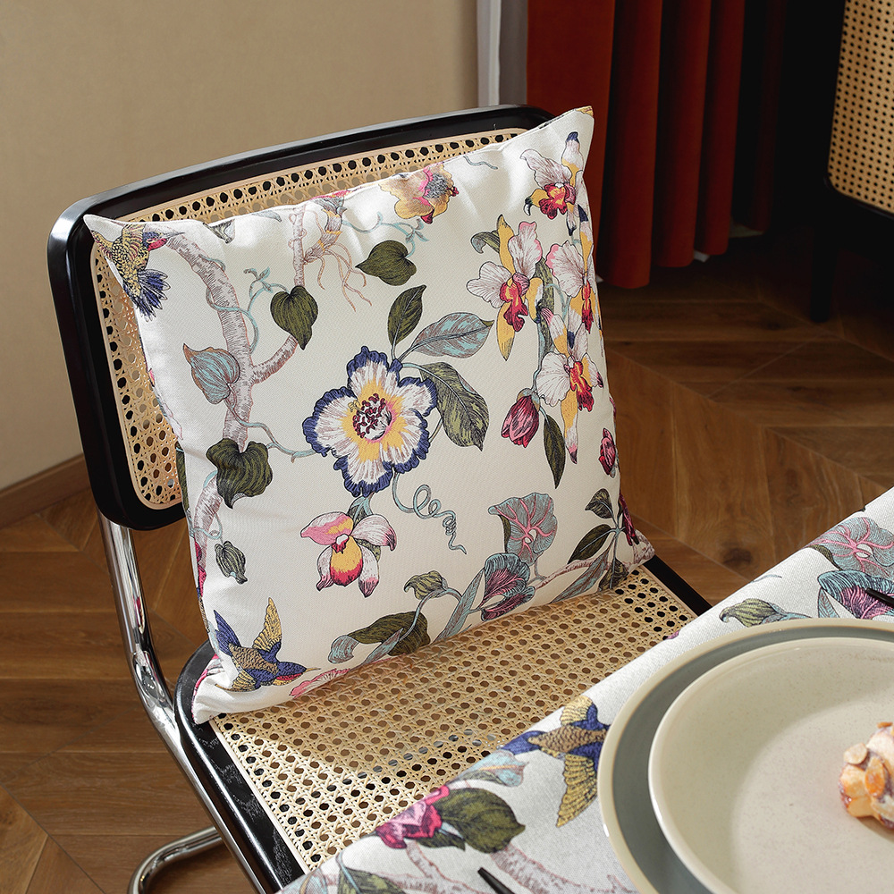 Cotton linen printed pillowcase, headboard cushion, office pillow, living room sofa pillow. B65F01-image-1098035106