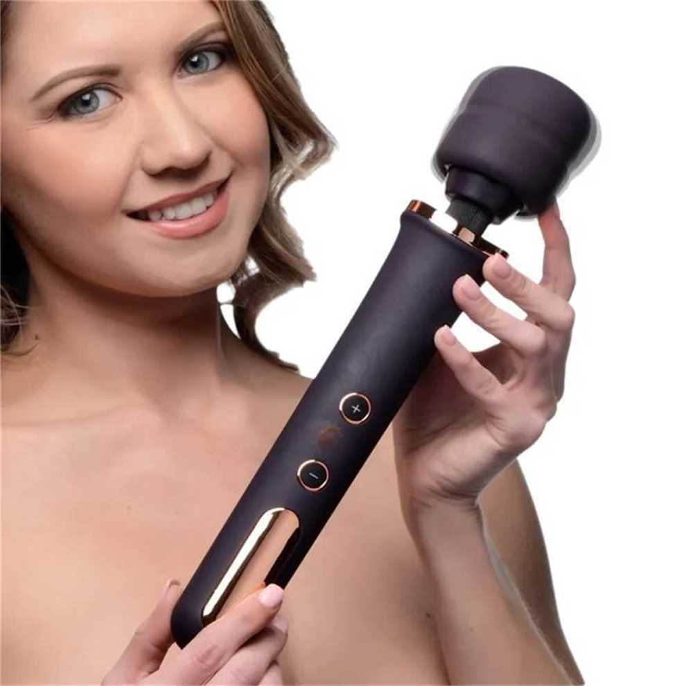 High-Power AV Wand Massager Clitoral Stimulation Quiet Waterproof Adult G Spot Sex Toy for Women Vibrator Intimate Pleasure Ha66
