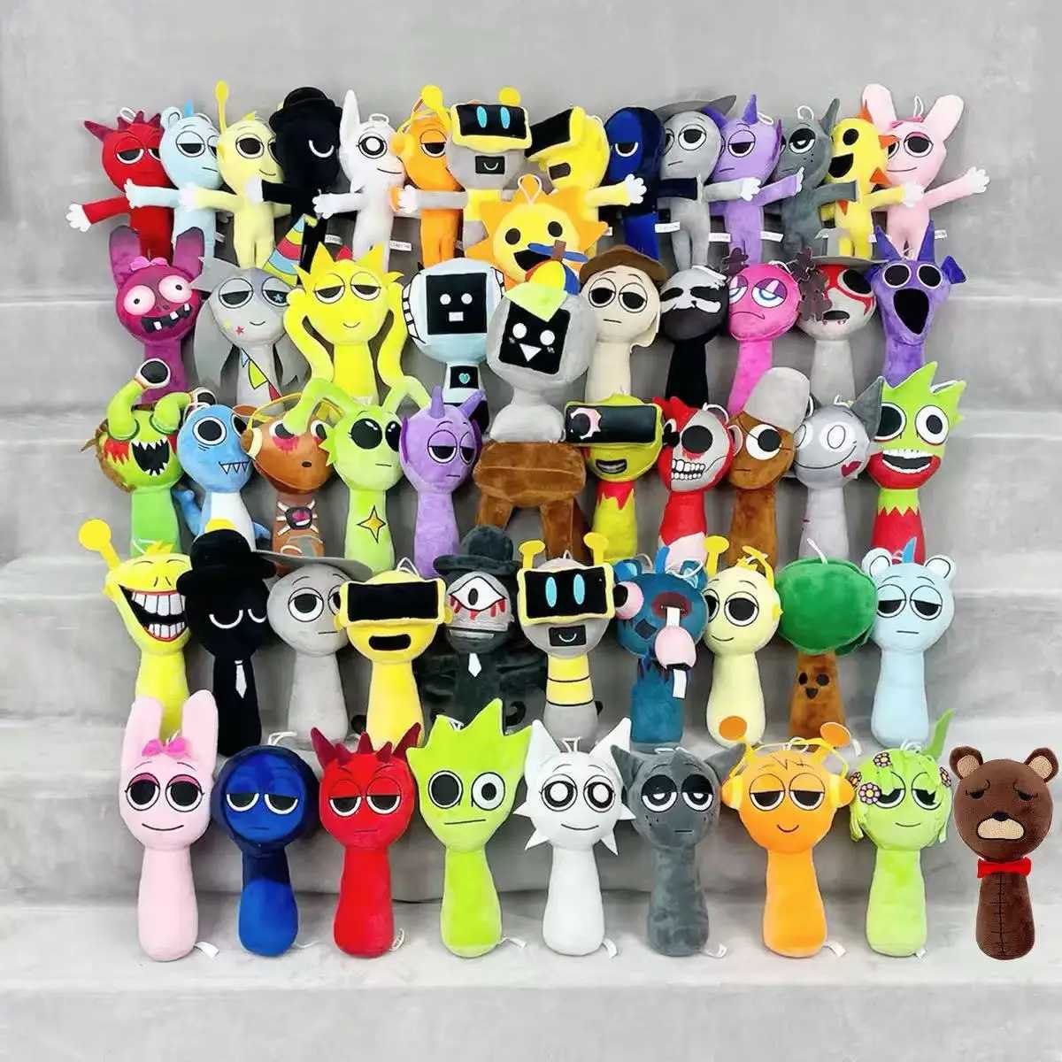Sprunki Plush Toys Sprunki Plushie Doll Singers Oren Wenda Game Cartoon Stuffed Pillow Kids Birthday Christmas Gifts L251212K4QS C260319-image-1098213661