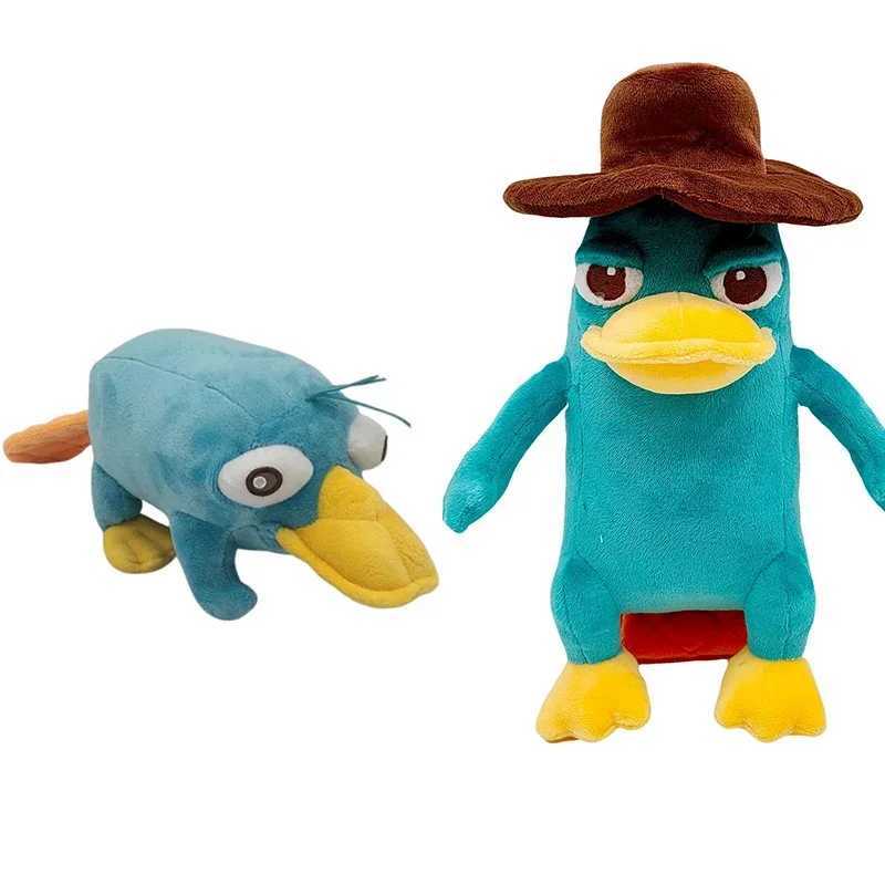 Cute Cartoon Perry The Platypus Plush Toy Soft Duck Stuffed Animals Toy Christmas Birthday Gift For Children L25121227W2-image-1098018586