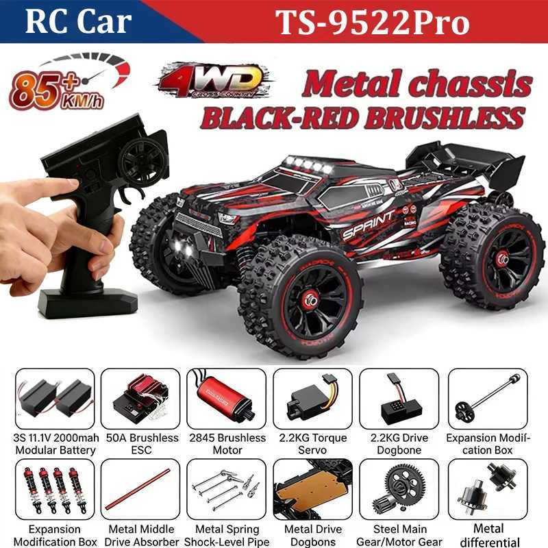 WLtoys 9522 PRO 85KM/H High-speed RC Car Brushless 4WD Drive Off-road Drift 116 Professional Racing Car 9522 50KM/H Boys ToyT260319-image-1098178717