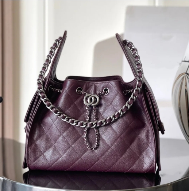 Underarm bag designer bag high-quality large capacity genuine leather shoulder bag classic diamond grid embroidery retro button drawstring chain des