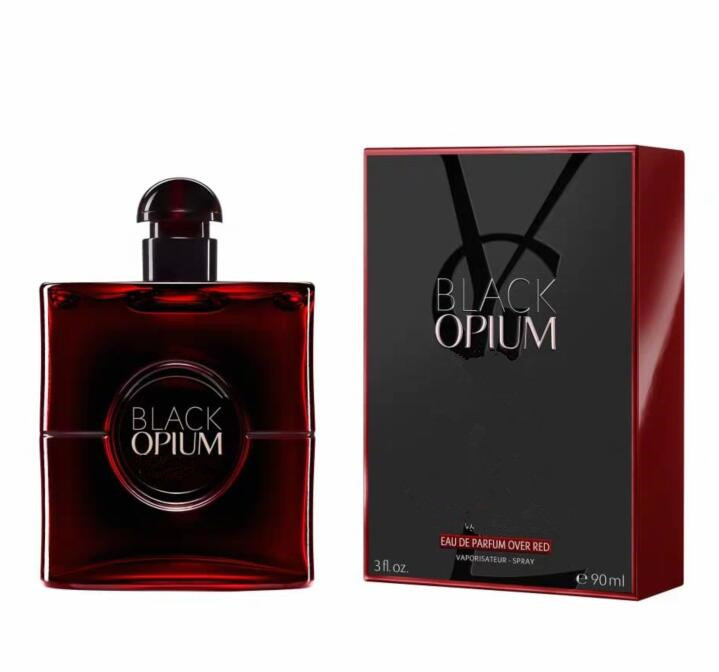 Brand Perfume 90ml Black Opium Over Red Eau De Parfum High quality Woman Perfume Cologne Lady girl woman Fragrance Spray
