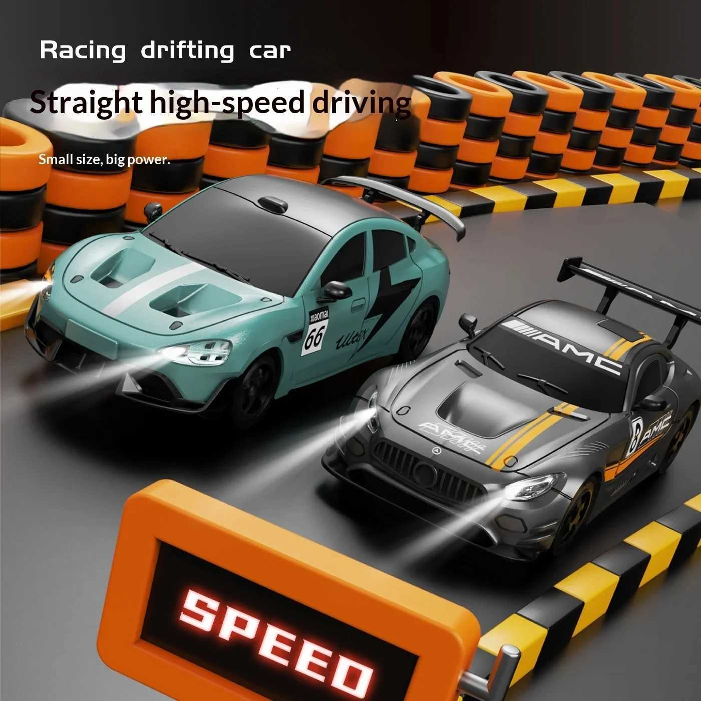 1/43 1/32 Scale Remote Control Drift Car High Speed Full Proportional Mini Racing Vehicle With Gyroscope Desktop Toy For BoysT260319-image-1098184090