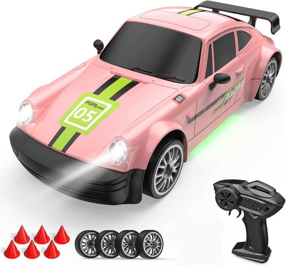 Speedy 4WD RC Drift Car 124 U-Shaped Drift High Speed Rechargeable LED Toy Boys Outdoor Racing Colors OptionalT260319-image-1098175782