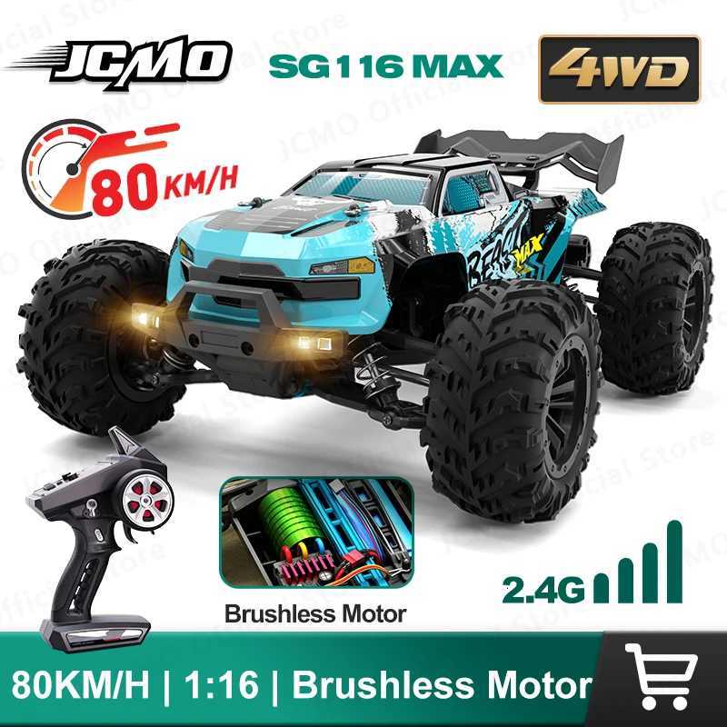 SG116MAX 80KM/H High Speed RC Car Brushless 4WD Off-Road Drift Remote Control Car 116 Professional Racing Cars SG116PRO 40KM/HT260319-image-1098177640