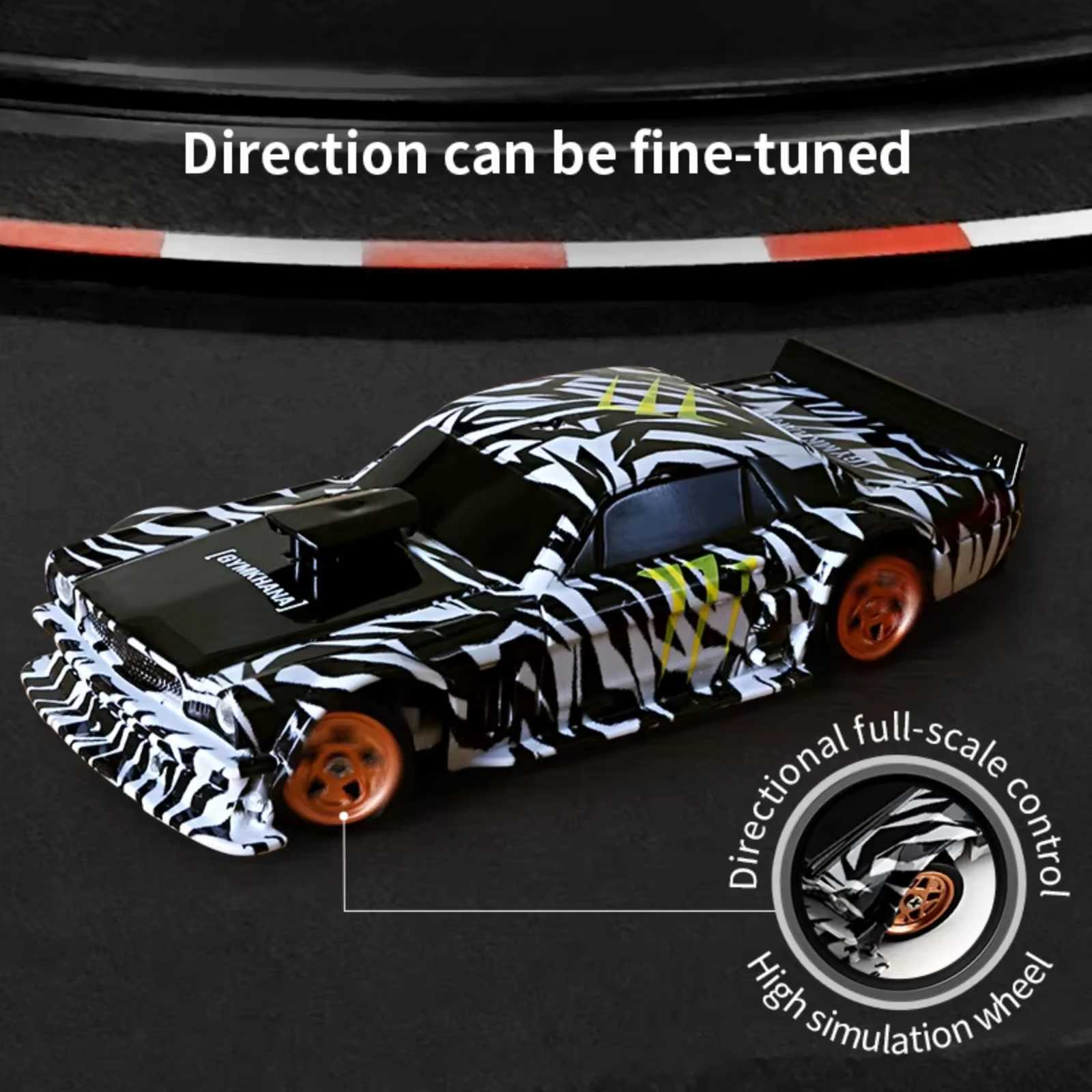 24G RC Drift Car Mini Racing Remote Control Car Model 1/43 4WD High Speed Four Wheel Drive Radio Control Boys Toy GiftT260319-image-1098167708