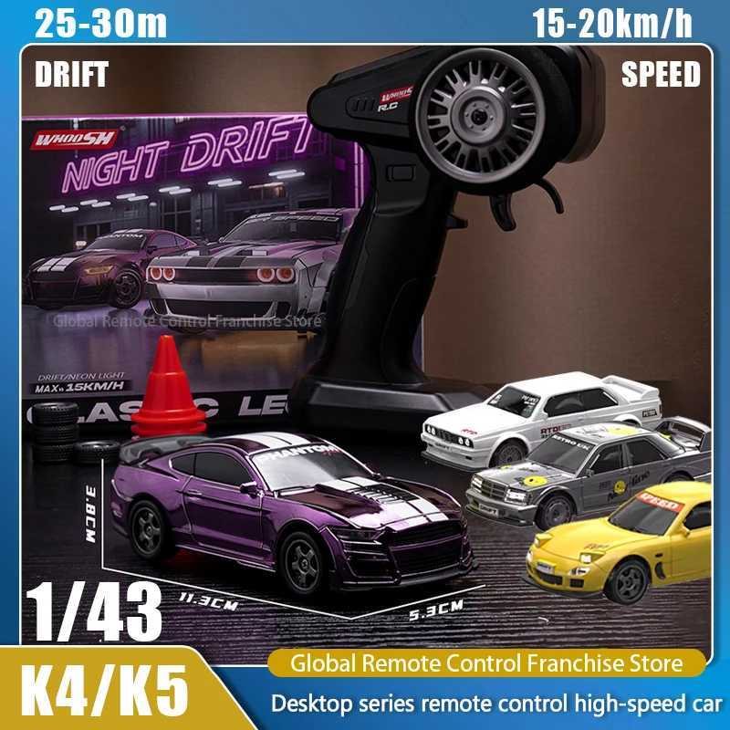 1/43 Rc Car High Speed Full ScaleHalf Scale Desktop Rc Drift Cars 24G 20km/H Remote Control Car Children Birthday Gifts ToysT260319-image-1098168073