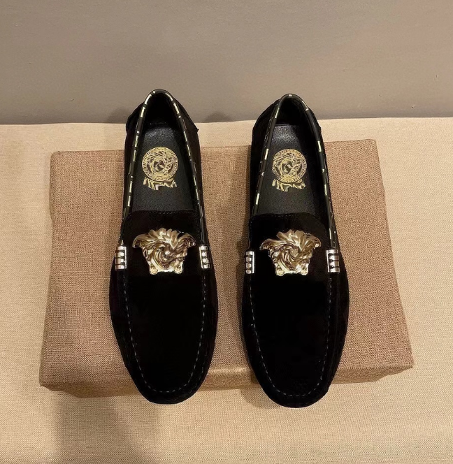 Men's Luxury Brand Loafers Designer Driving Fashion Frosted Leather Boat Classic for Men Summer Casual Shoes Footwear-image-946736261