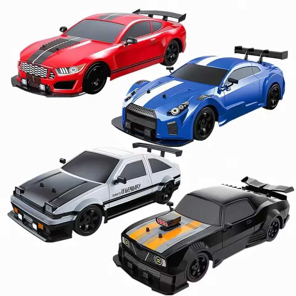 Boys AE86 1 16 Racing Drift CAR with Remote Control Toy RC Car Drift High-Speed Race Spray 4WD 24G Electric Sports GiftT260319-image-1098169161