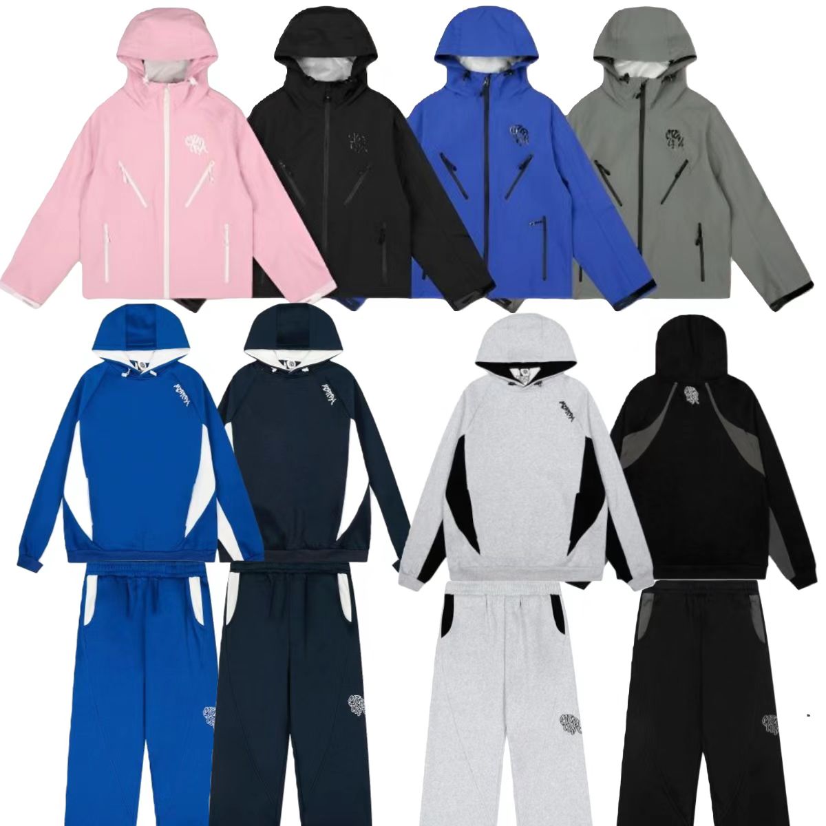 designer Mertra doudoune à capuche T-shirts Coupe-vent imperméable Changez de personnage en cas de rencontre avec de l'eau Survêtement à capuche