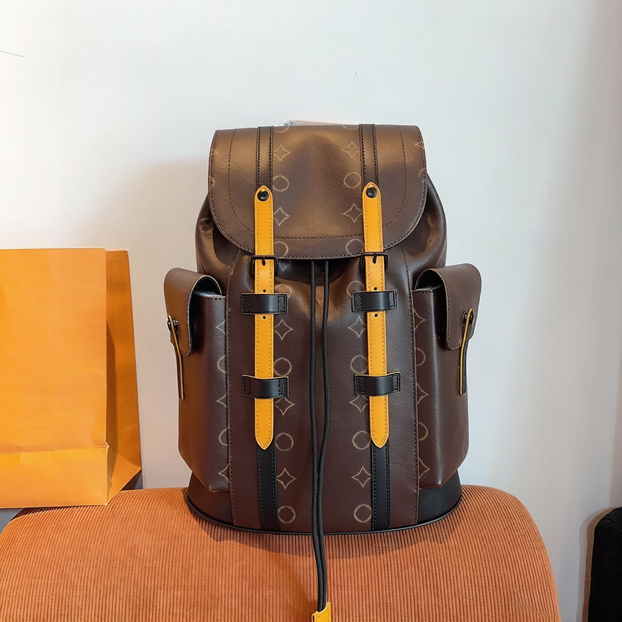 Designer Backpacks Luxury Duffel Bags Outdoor Bag Casual Versatile Business Bag Double Shoulder Straps Contrast Accents Versatile For Daily Light Lu