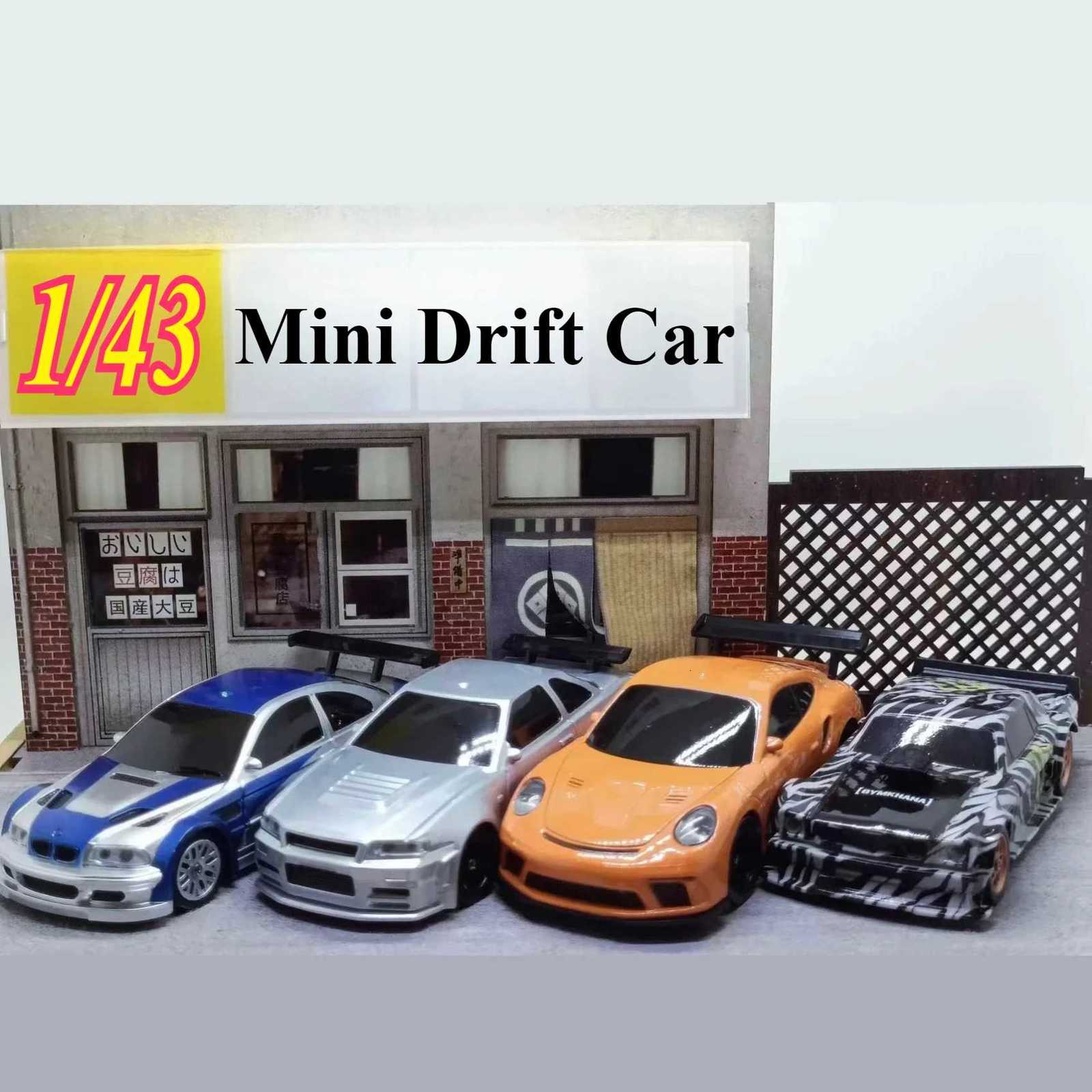 24G RC Drift Car 1/43 4WD Remote Control Car High Speed Four Wheel Drive Radio Controlled Mini Racing Car Model Boy Toy GiftT260319-image-1098173806