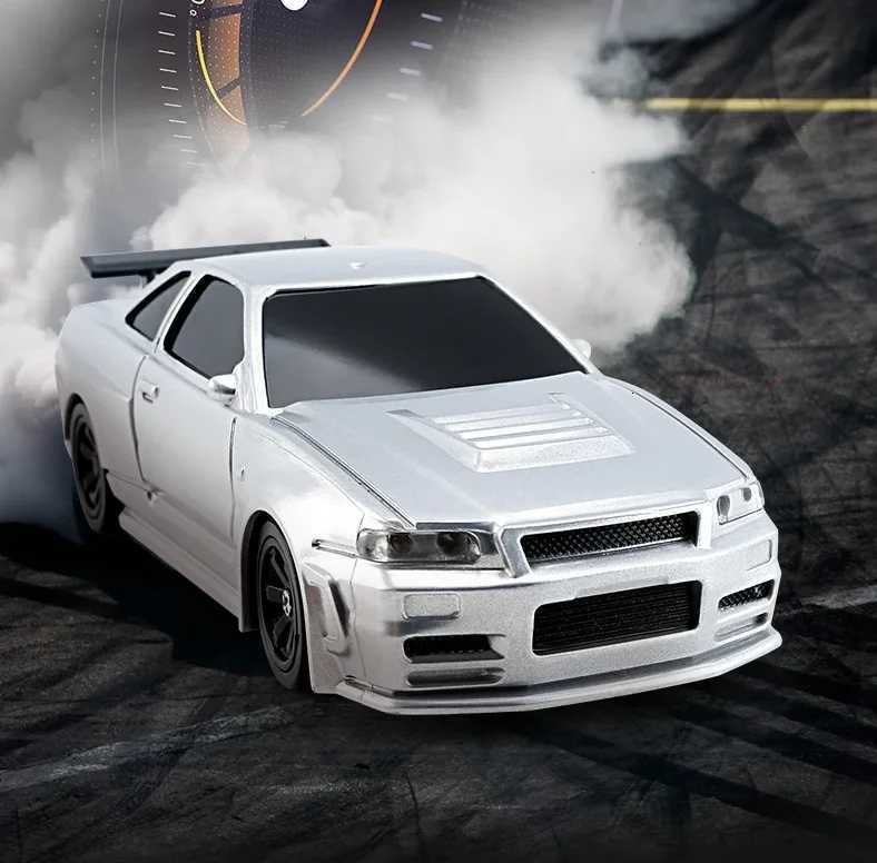 Upgraded Gyro 1/43 RC Drifting Car Racing RTR 4WD High Speed Radio Control Model 24G Drift Race Cars Vehicle Toys Boys GiftsT260319-image-1098167036