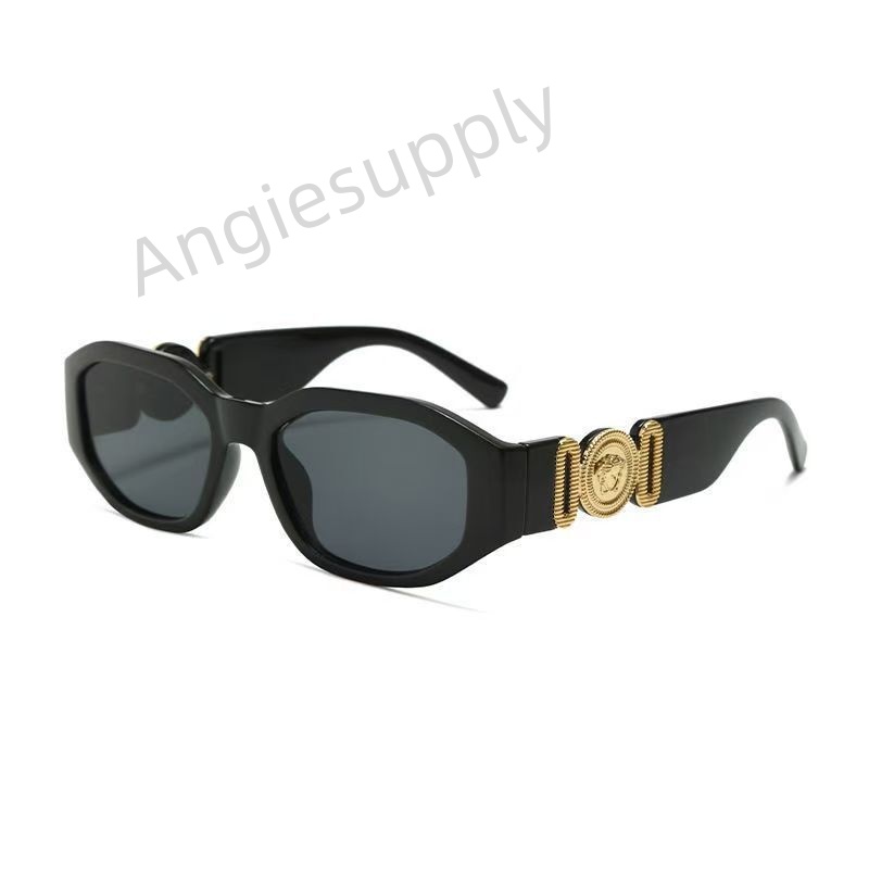 Lunettes de soleil de style designer - Lunettes pour hommes - Style rétro mode - Style demi-monture - Style femme - Antireflet - Bon effet avec u