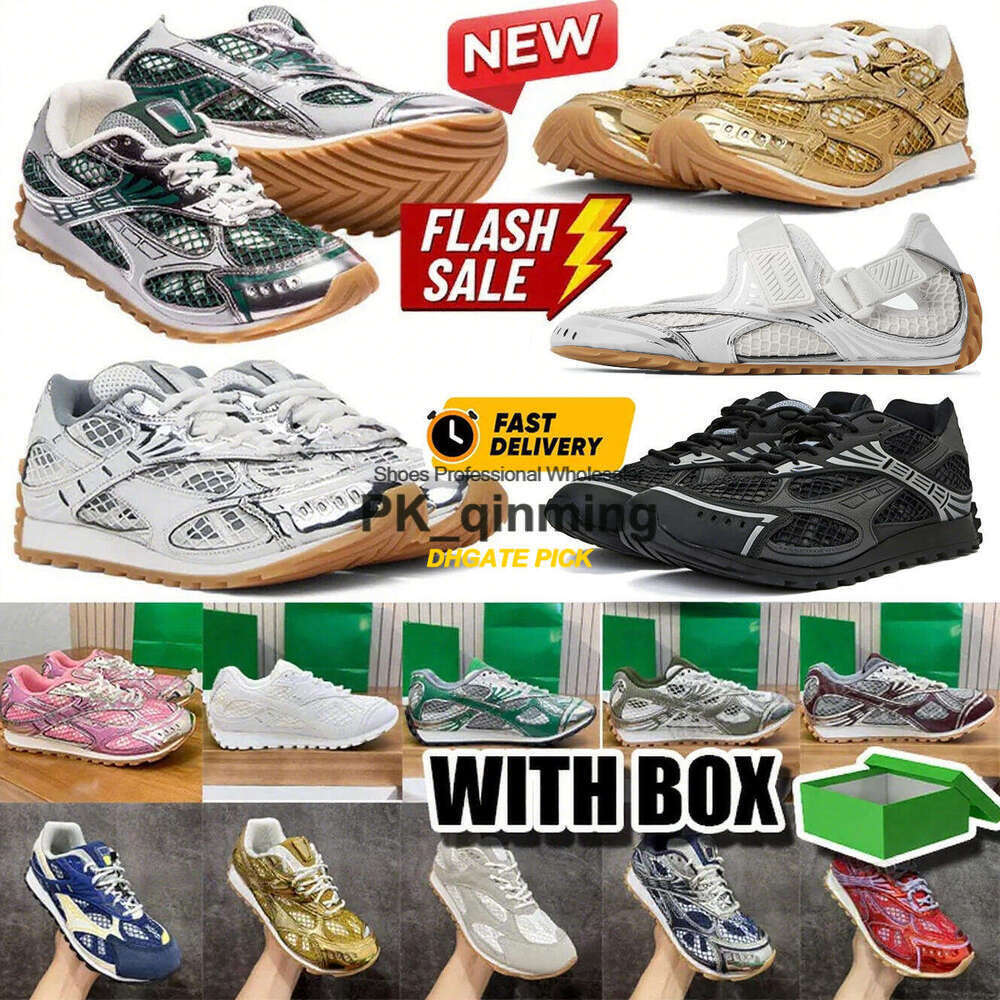 Top Quality Designer Orbit Running Sneakers Casual Shoes Trainers For Men Women Breathable Lightweight Leather Mesh Nylon Fabric Comfort Outdoor Spo