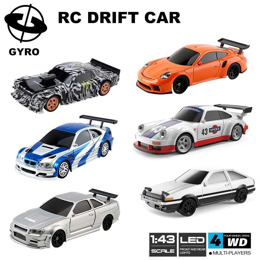 1/43 4WD RC Drift Car 24G Mini Racing Remote Control Speed Vehicle RTR Four-wheel Drive High Speed Model Toy for Kids Boys GiftT260319-image-1098167385