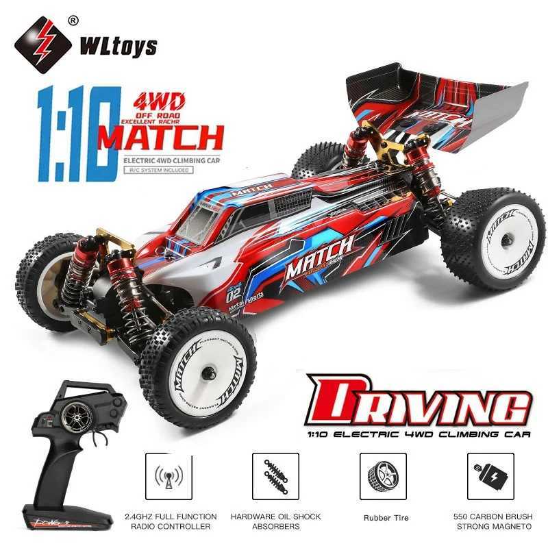 Wltoys 104001 RTR 1/10 4WD RC Car 24G Remote Control Racing Car Drift 45km/h High Speed Off-Road Climbing Metal Vehicles ToysT260319-image-1098181443