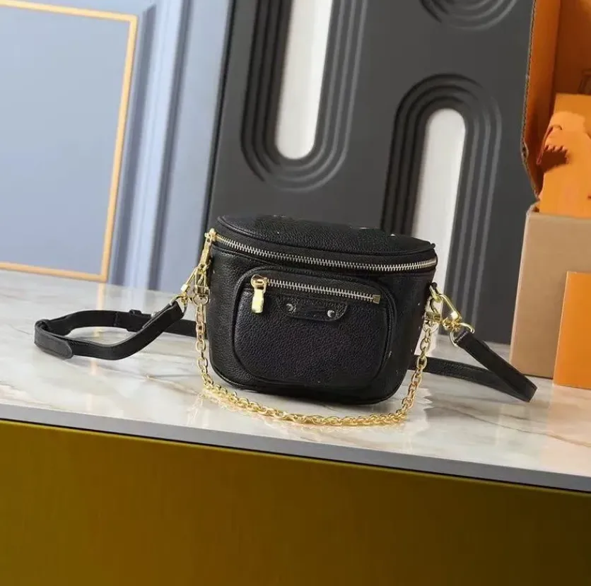 Designer Fanny Packs Women men Waist Bag Genuine Leather Man Mini Bum Bag Shoulder Cross Body Bag Bumbag Chest Bag luxury fanny 10A