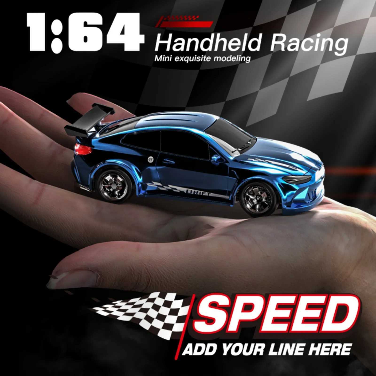 KF20 164 RC Drift Car 24G High-Speed Racing Car Four-Wheel Mini Desktop Remote Control Car Electric Toy Electric Toy KidsT260319-image-1098182351