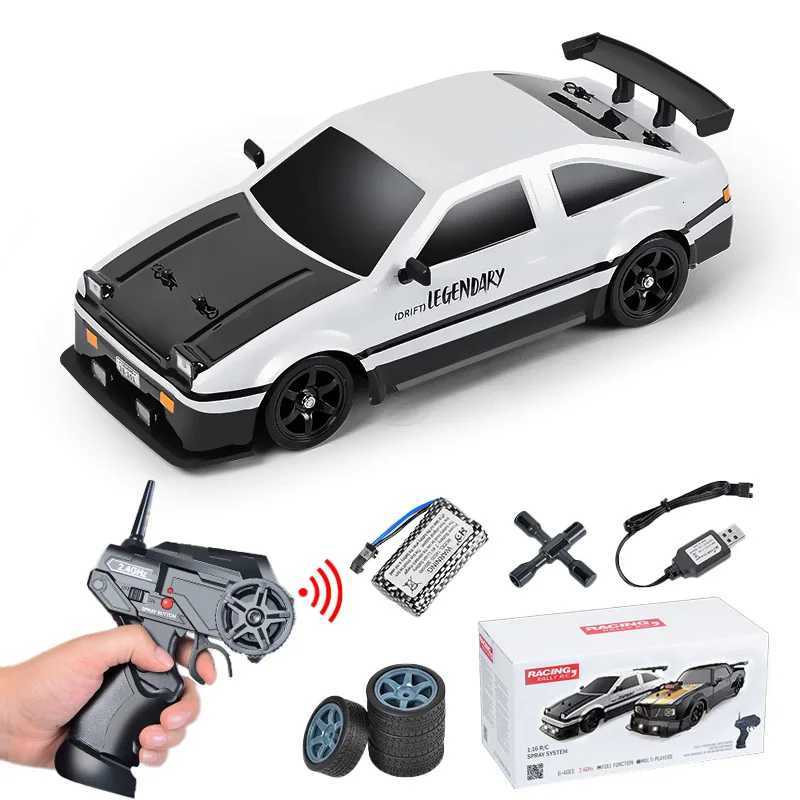 1/16 RC Car AE86 24G Remote Control Racing Vehicle 4x4 High-Speed RC Drift Cars 18km/h Waiting For Light Spray Toys for BoysT260319-image-1098170547