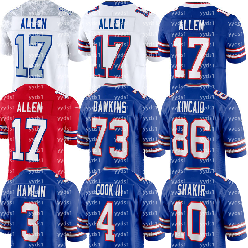 Josh Allen James Cook DJ Moore Dalton Kincaid Dawson Knox Khalil Shakir Keon Coleman Mack Hollins Damar Hamlin Amari Cooper Bradley Chubb Bills Foot