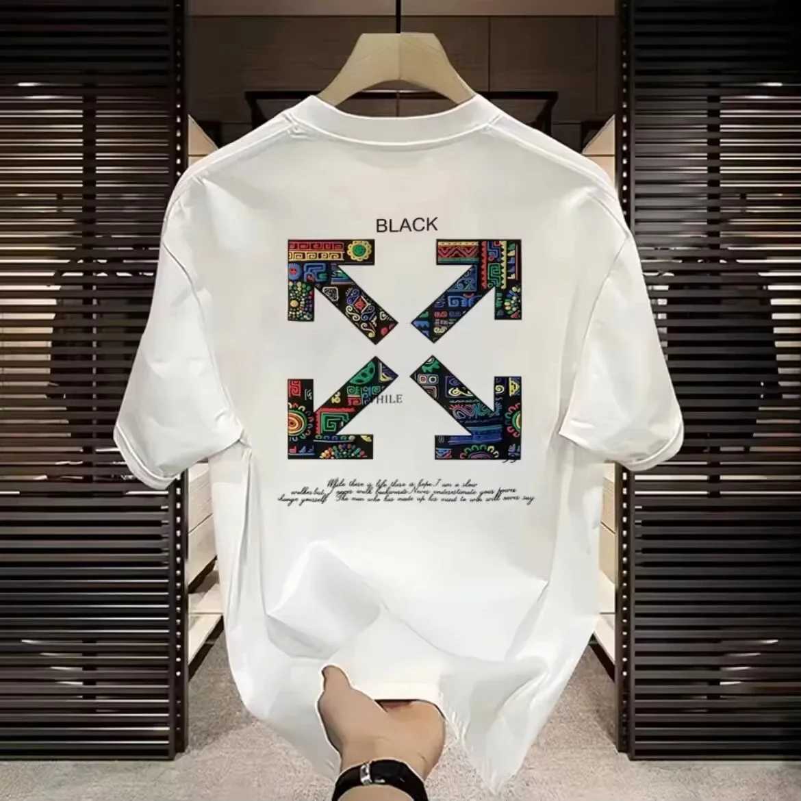 2026 New Fashion Street High-Quality Flower Patterned Mens and Womens T-Shirts - Loose Fit 100 Cotton Short Sleeves J260319