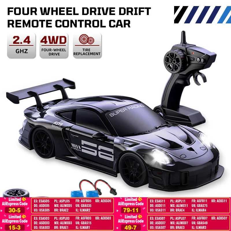 4WD RC Car Remote Control Cars 24G Radio High Speed Drift Racing High Speed Truck RTR Vehicle Toy Gift for Kids ChildrenT260319-image-1098183584