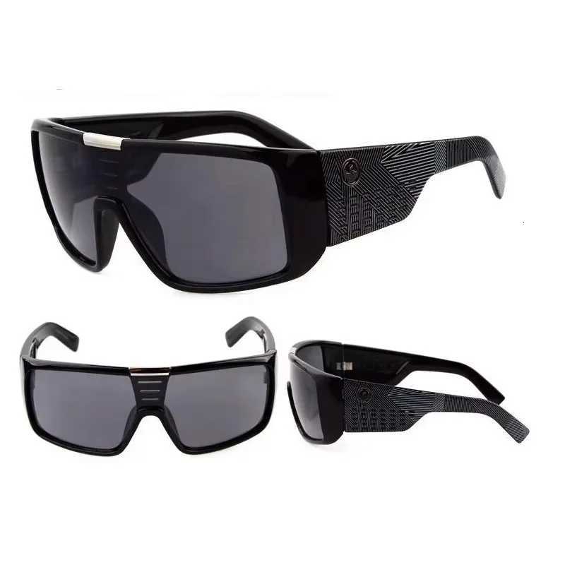 Mode rétro surdimensionné Dragon lunettes de soleil pour hommes marque Design mâle Sports de plein air été voyage grandes lunettes de soleil lune