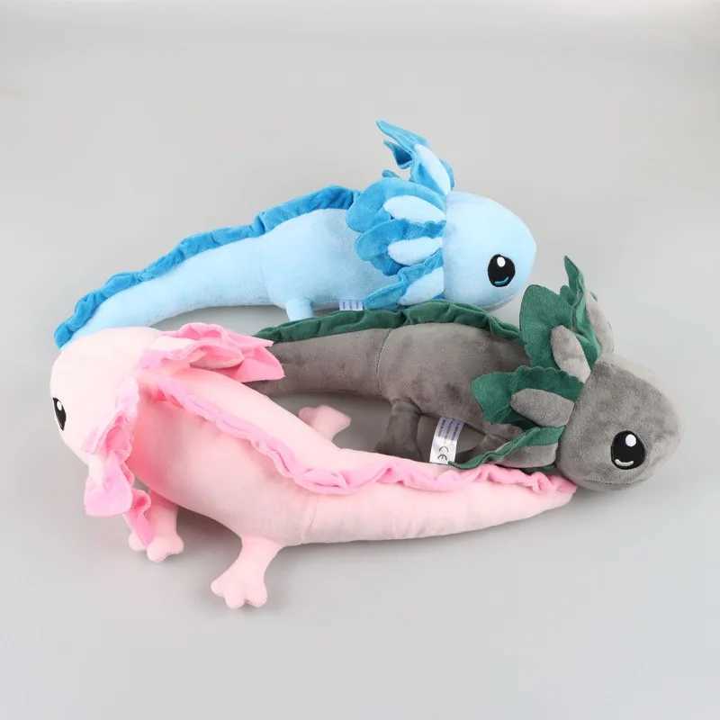 45cm Colorful Axolotl Plush Toy Kawaii Salamander Stuffed Dolls Animal Pillow Children Christmas Birthday Gift L251212Y3ST-image-1098144629