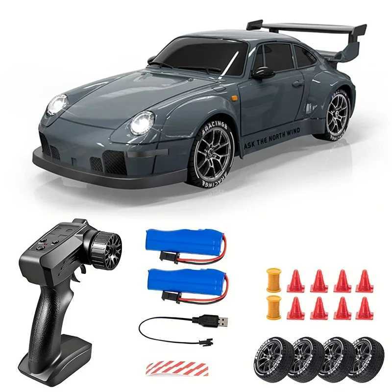 124 High Speed 24G RC Racing Drift Car 4WD Radio Remote Control Car with LED Light Vehicle Model Toy Gifts for Boy Girl KidsT260319-image-1098168256