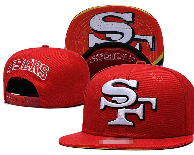 SF 49 San Francisco Snapback Caps Hommes Femmes Classique Plat Peak Baseball Chapeaux Réglable Strapback Sports u0026 Hip Hop Style