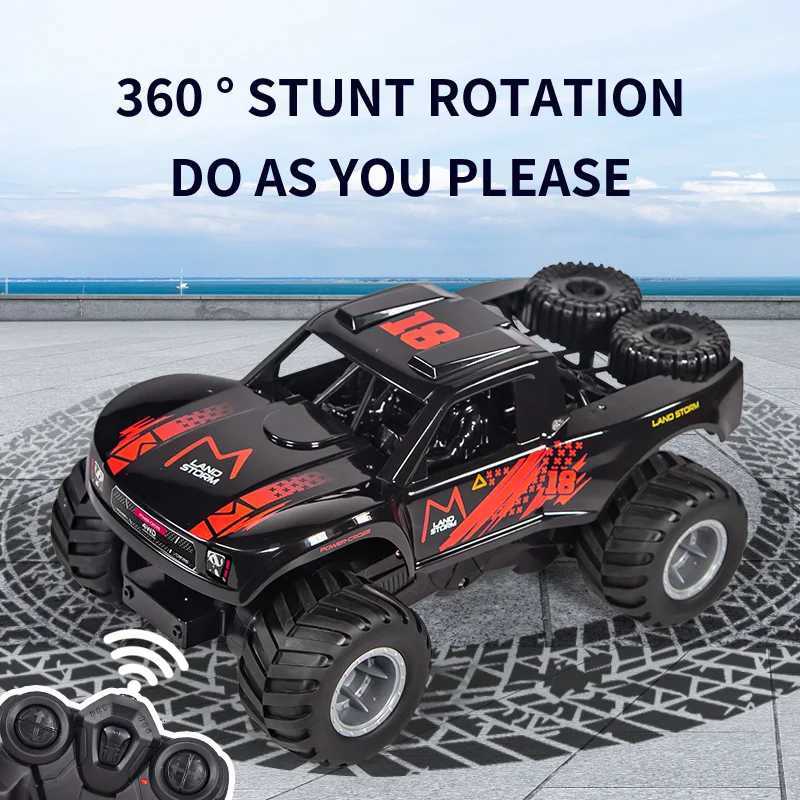 24G Four-wheel Drive Remote Control Car Children Toy Car Electric Drift Racing Car Amphibious Remote Control Off-road CarT260319-image-1098173292
