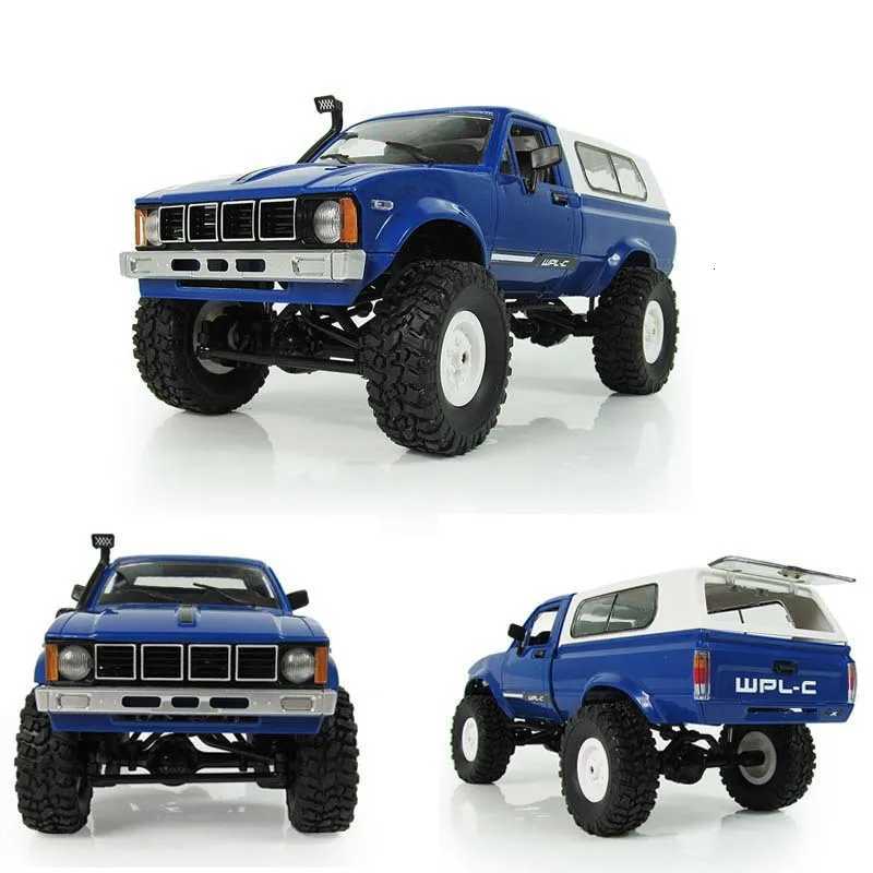 WPL C-24 Full Scale Remote Control Car 116 24G 4WD Climbing Car RC Remote Control Model Toy Gift BoyT260319-image-1098174413