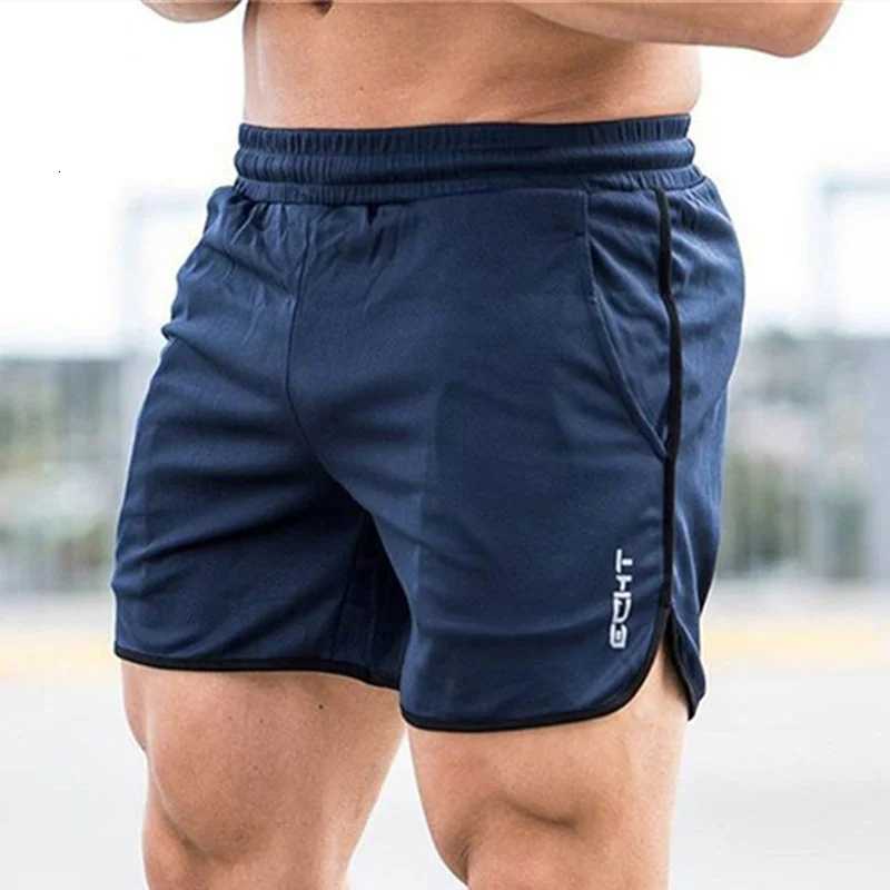 2025 New Men Fitness Shorts Summer Gyms Workout Male Breathable Mesh shorts Quick Dry Sportswear Jogger Beach Short PantsT260319-image-1098325474