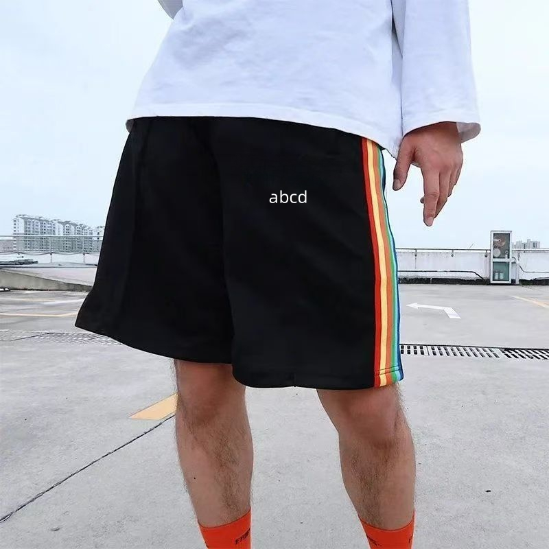 designer Mens Shorts Men Casual Beach Shorts sportwear Fitness Short Sweat Quick Dry Big Letter Print Men Comfortable Elastic Waist red Clothing tro