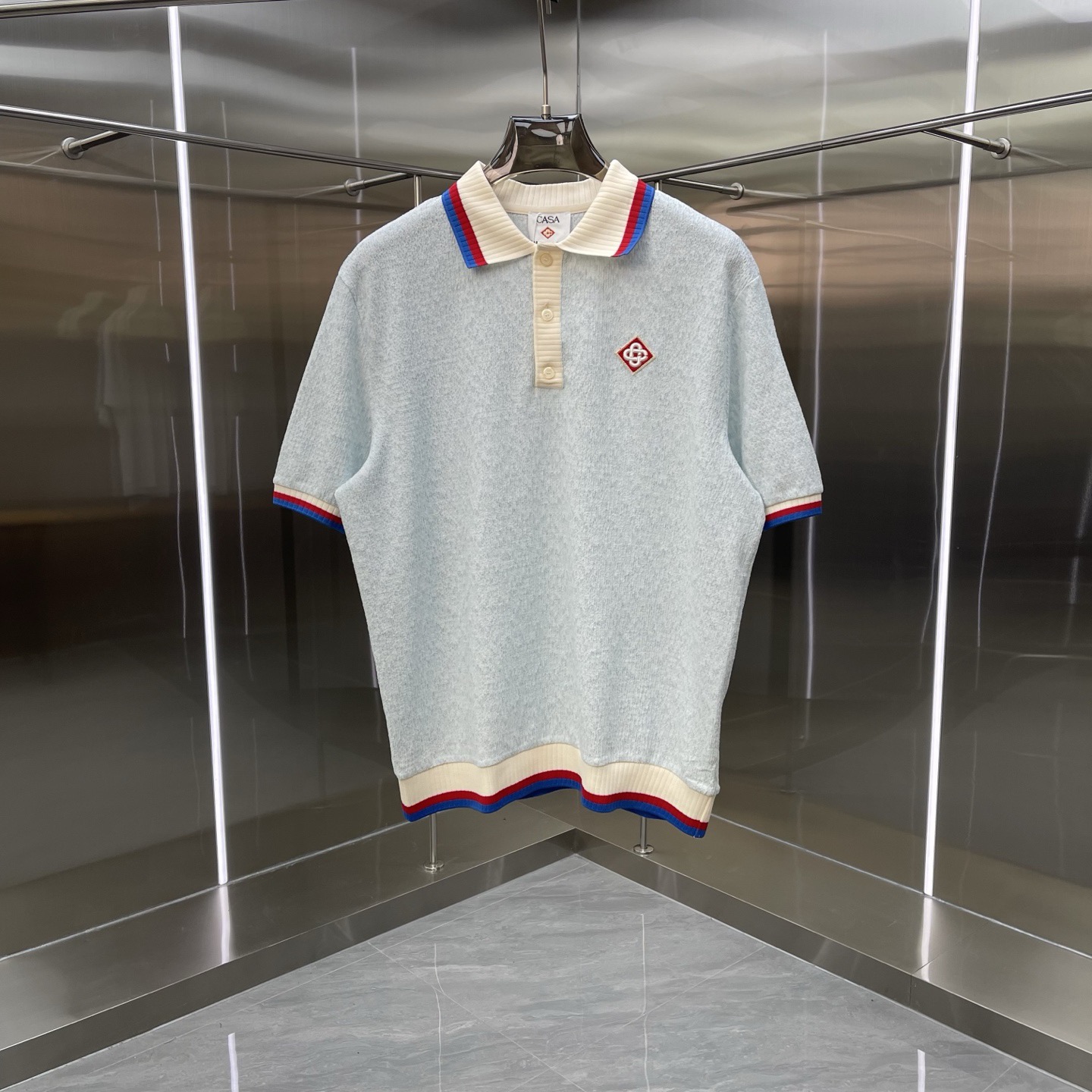 Men's Plus Tees & Polos t-shirts Round neck embroidered and printed polar style summer wear with street pure cotton e3t3g2