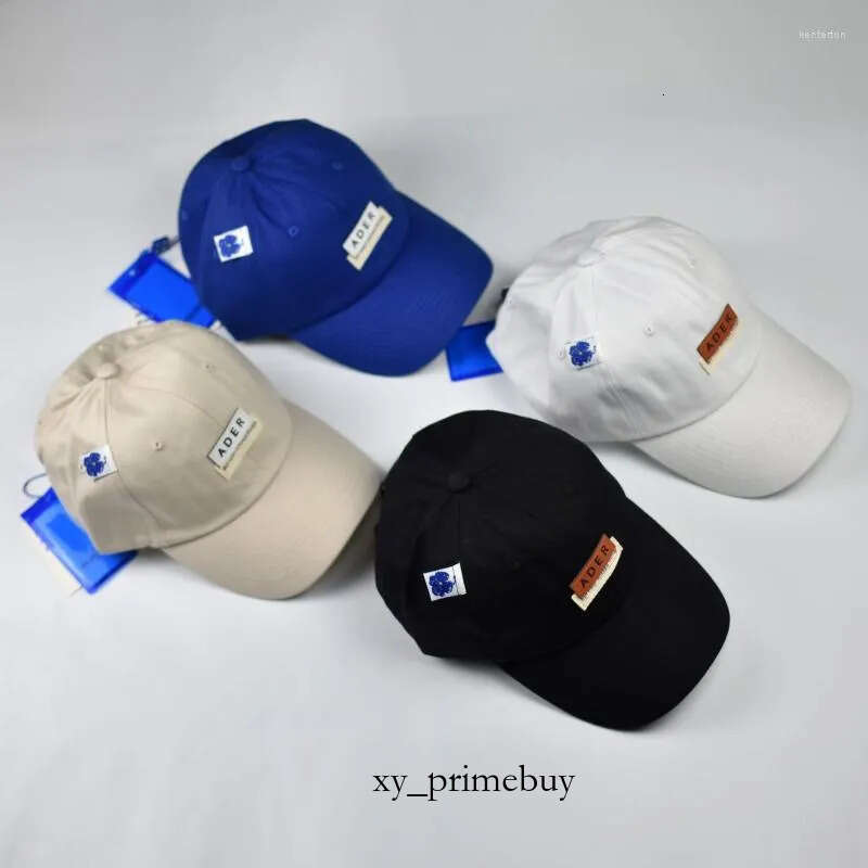 Ball Caps Ader Error High-quality Men's And Women's Baseball Embroidered Multi-color Optional AdjustableBall